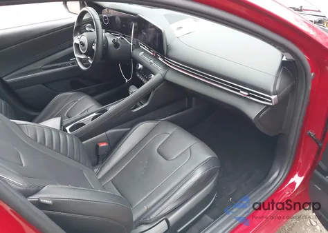 2022 Hyundai Elantra Hybrid Limited из США, поврежденный, VIN KMHLN4AJ3NU015536